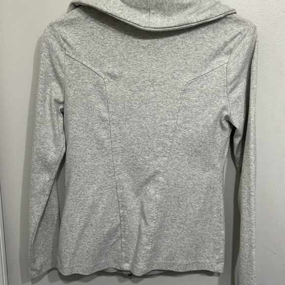 Banana Republic zip up sweatshirt, loos collar - Picture 4 of 4